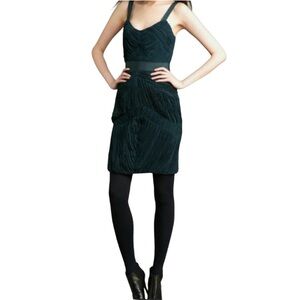 Burberry London Mulberry Silk Sheath Cocktail Dress